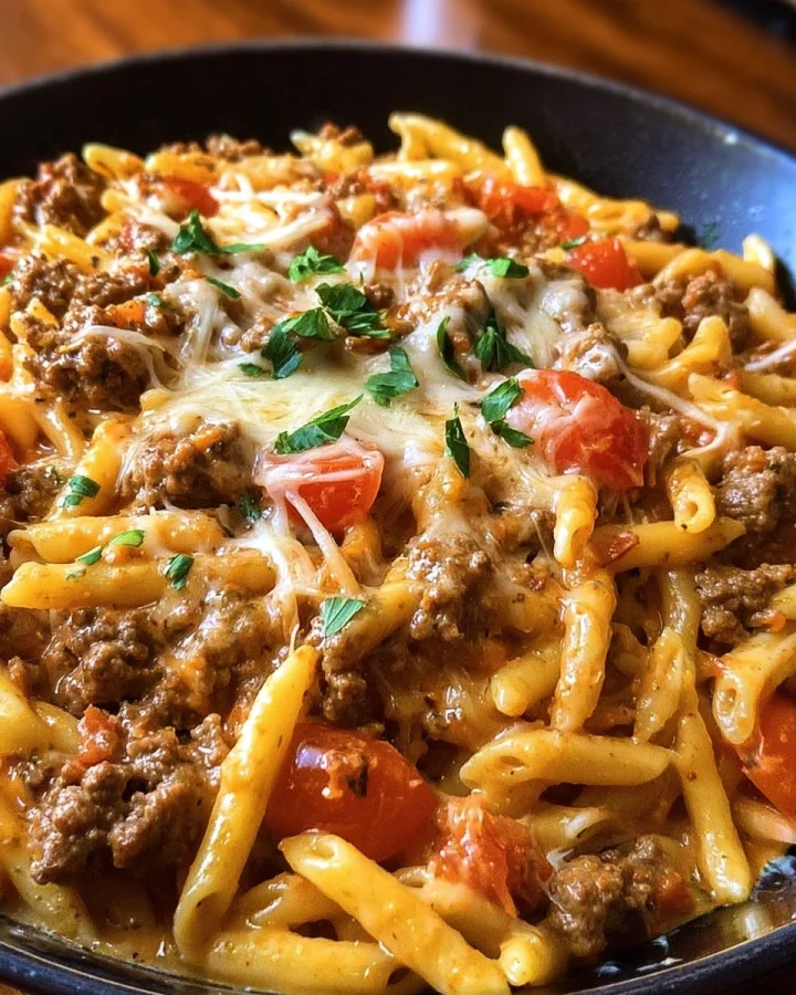 Creamy Beef Pasta: Rich Italian Comfort Dinner