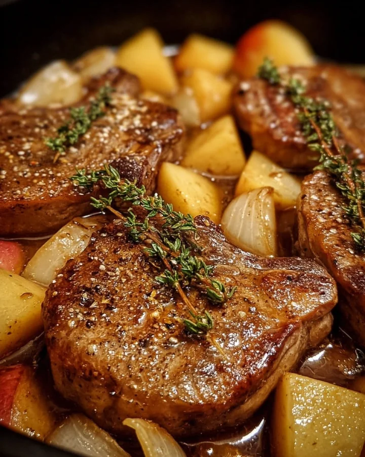 Crock Pot Apple Lamb Chops: Tender Family Dinner
