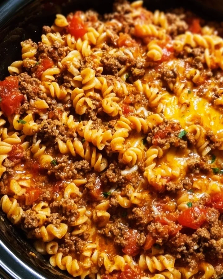 Crockpot Taco Pasta: Weeknight Family Favorite