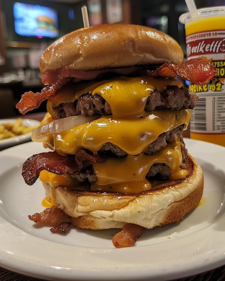 Bacon Cheeseburger Mozzarella Bombs