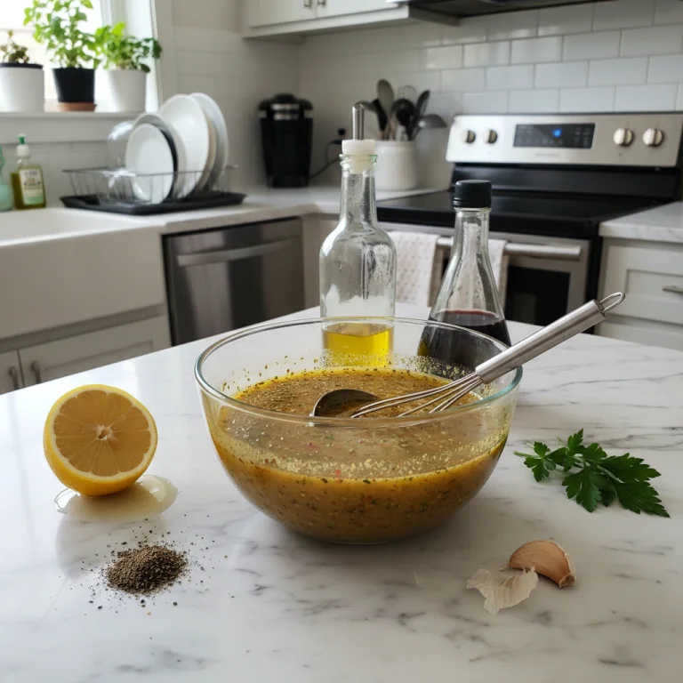 Zesty Vinaigrette Dressing: My Simple Lemon-Herb Twist