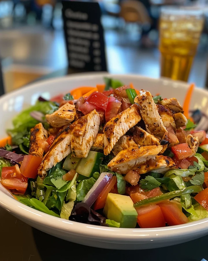 Chipotle Chicken Chopped Salad