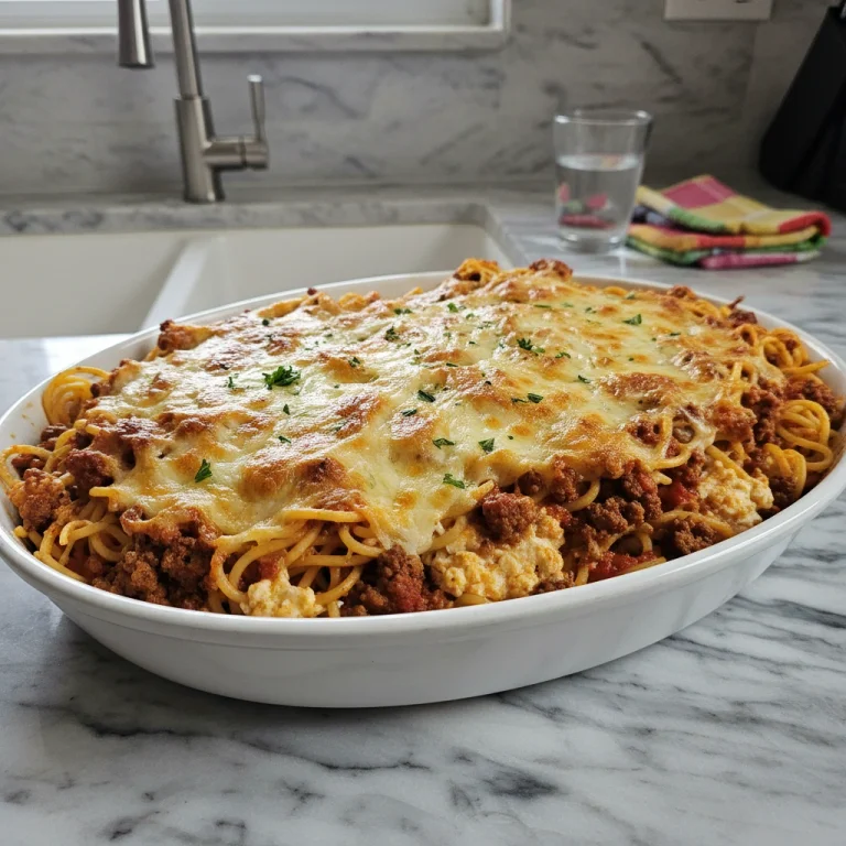 Baked Spaghetti: Rich Million Dollar Dinner