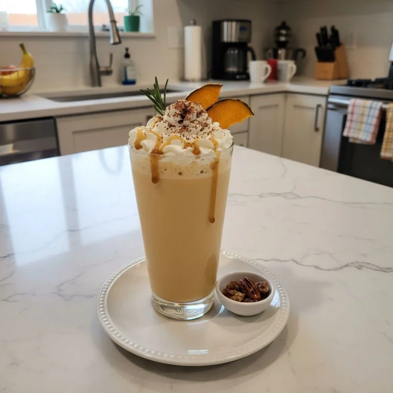 Creamy Spiced Pumpkin Chai Iced Latte for Fall Sips