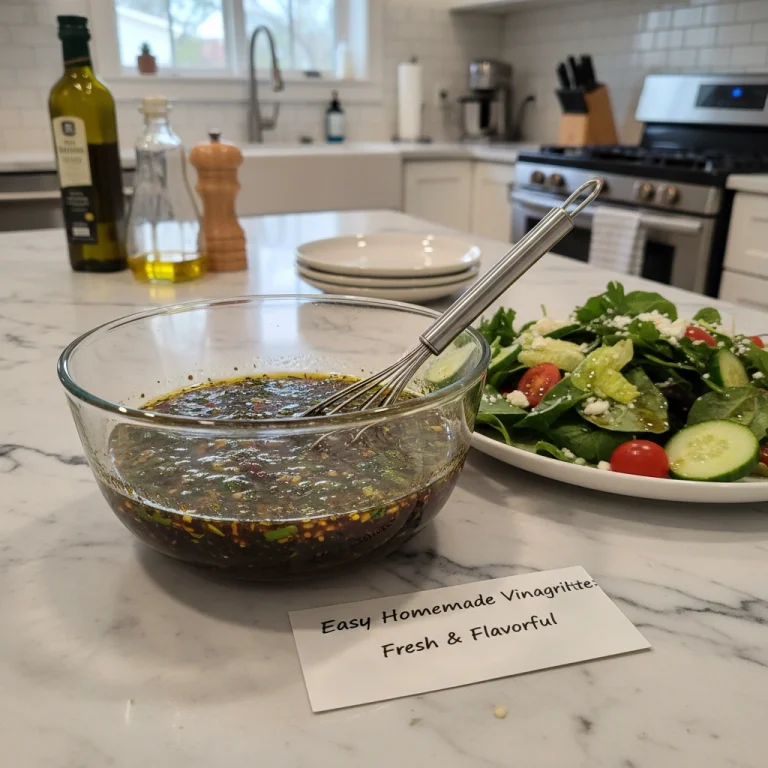 Fresh & Flavorful Easy Homemade Vinaigrette