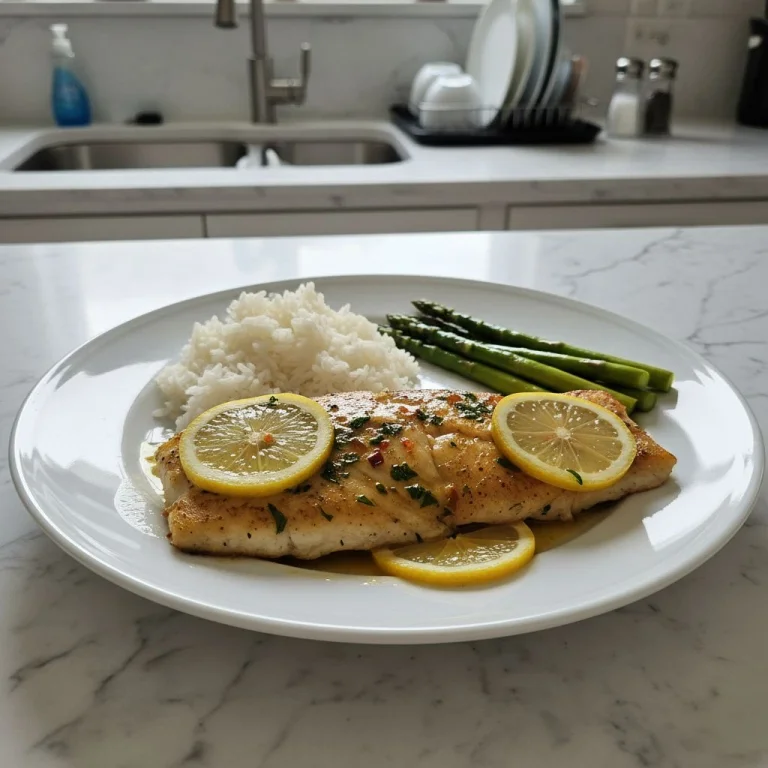 Zesty Lemon Butter Fish Fillet: My Speedy Weeknight Gem