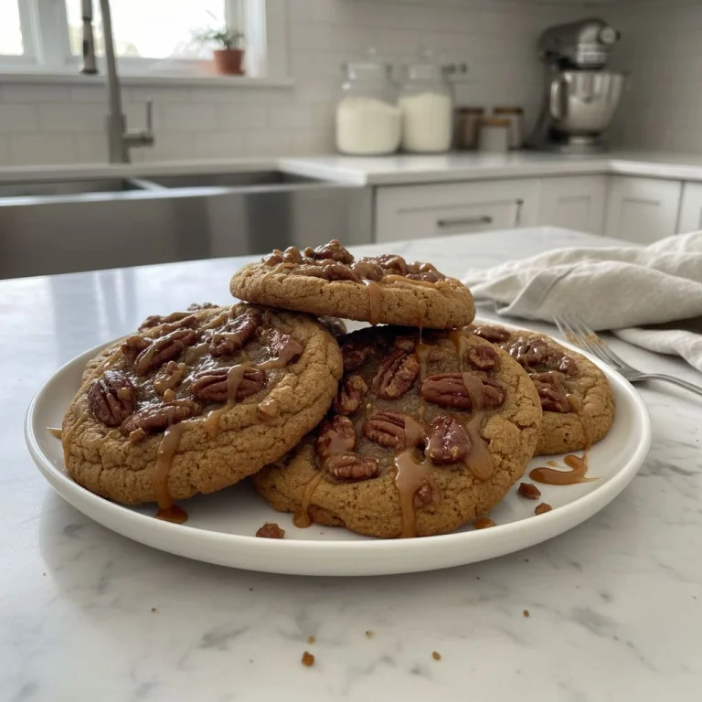 Chewy Pecan Pie Cookies: A Crumbl Copycat Treat