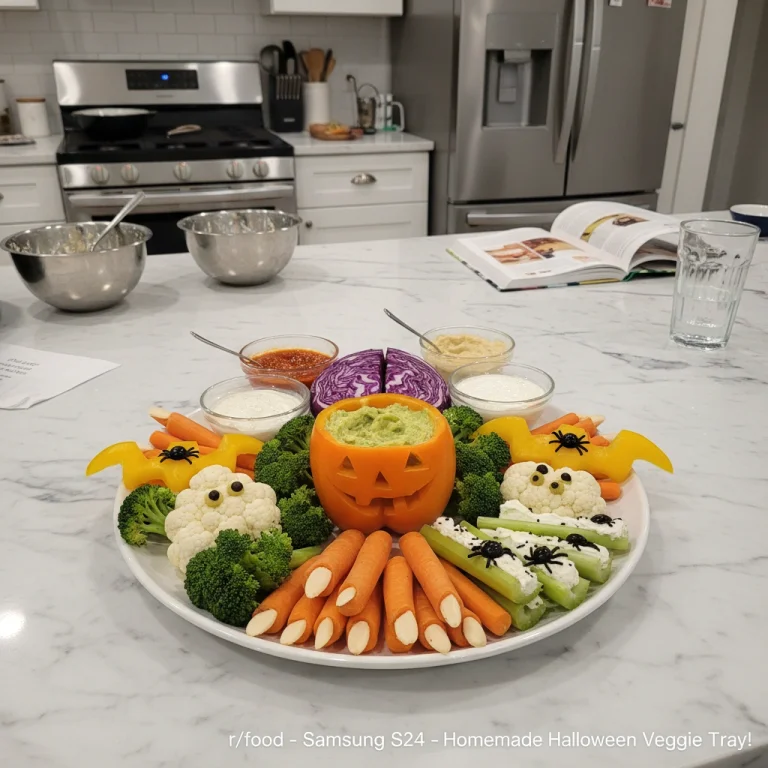 Fun Halloween Veggie Tray Ideas: Spooky, Simple, & Wholesome