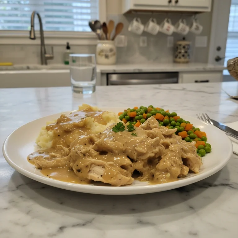 Homestyle Crockpot Chicken Gravy: A Weeknight Hug