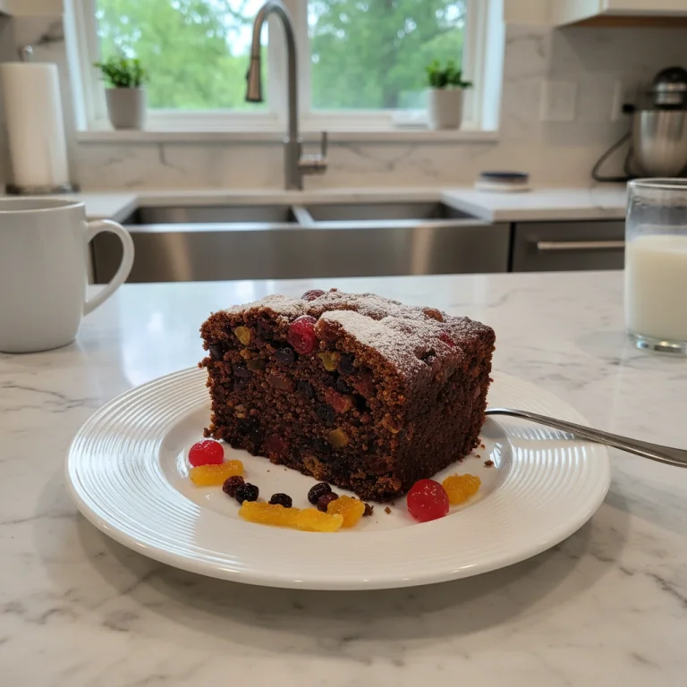 Rich Moist Fruitcake for Festive Tables