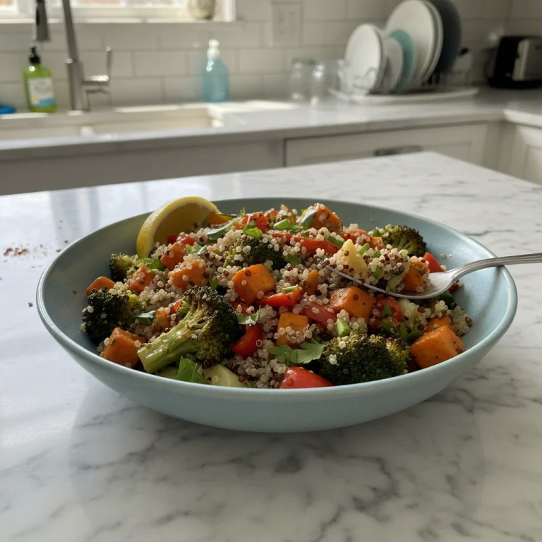 Roasted Veggie Quinoa Bowl: Wholesome & Flavorful Meal