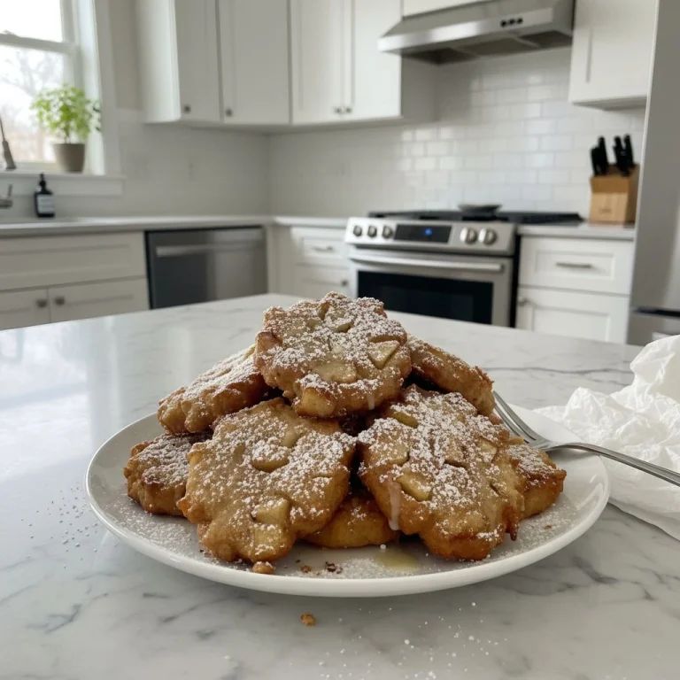 Healthy Air Fryer Apple Fritters: Wholesome Treat