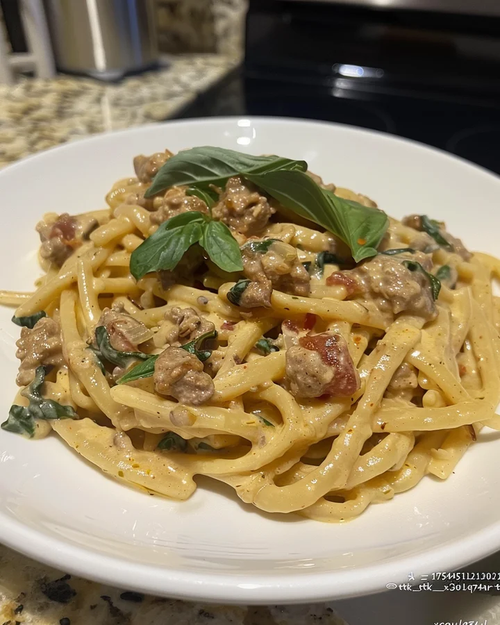 Creamy Rattlesnake Pasta Recipe
