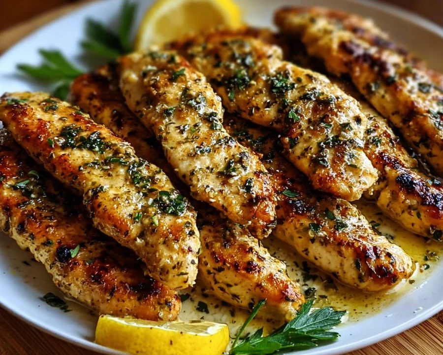 Healthy Greek Chicken Tenders: Juicy & Flavorful