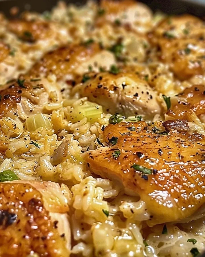 Hearty Forgotten Chicken & Rice Casserole Recipe