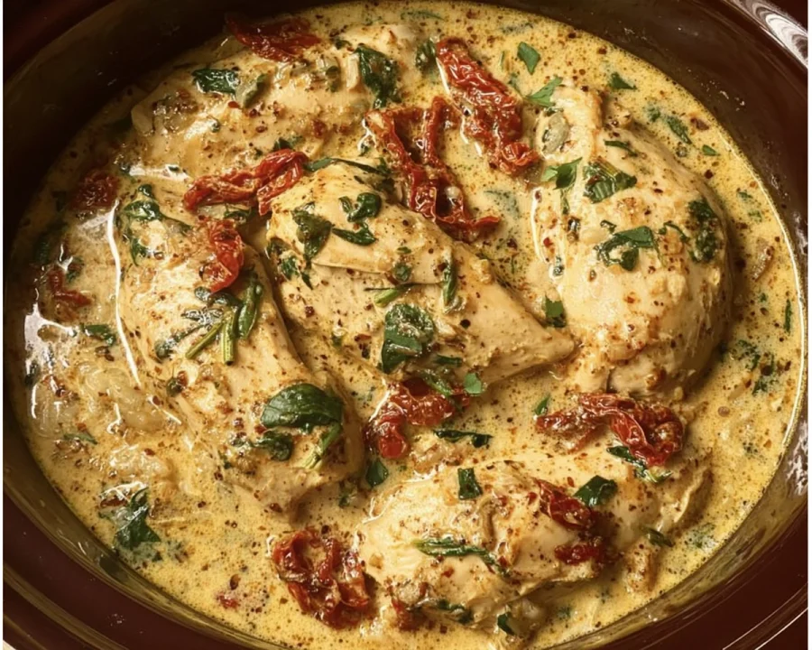High Protein Low Carb Crockpot Marry Me Chicken