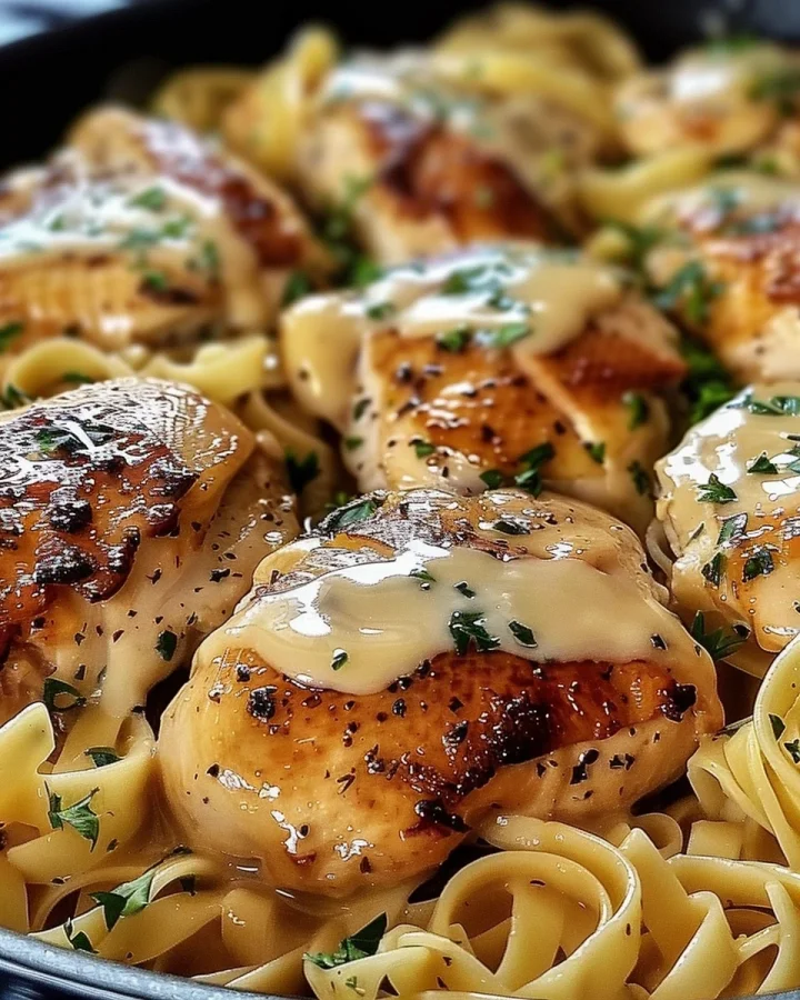 Homestyle One-Pan Chicken with Buttered Noodles
