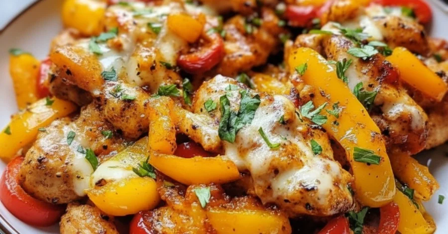 Irresistible Flavorful Cajun Chicken with Sweet Bell Peppers