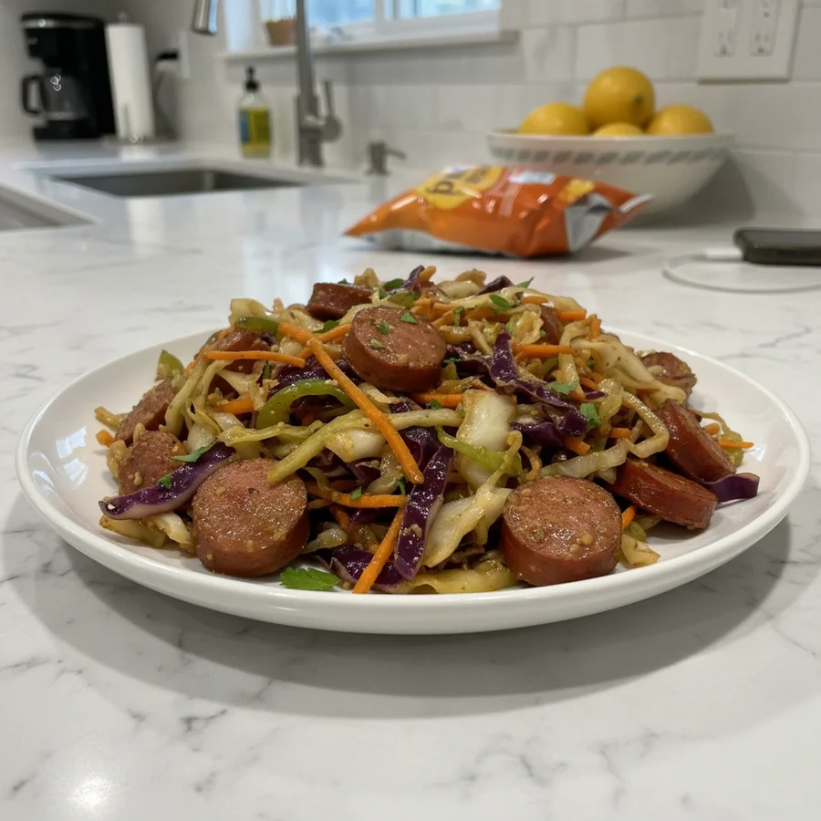 Quick & Easy Sausage and Cabbage Stir Fry: Your New Weeknight Favorite
