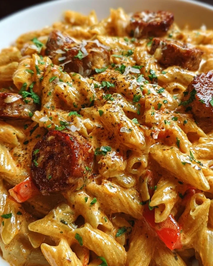 Quick One-Pot Creamy Spicy Cajun Pasta