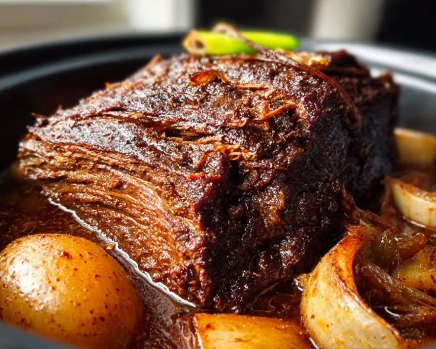 Slow Cooked Beef Brisket: Tender & Flavorful