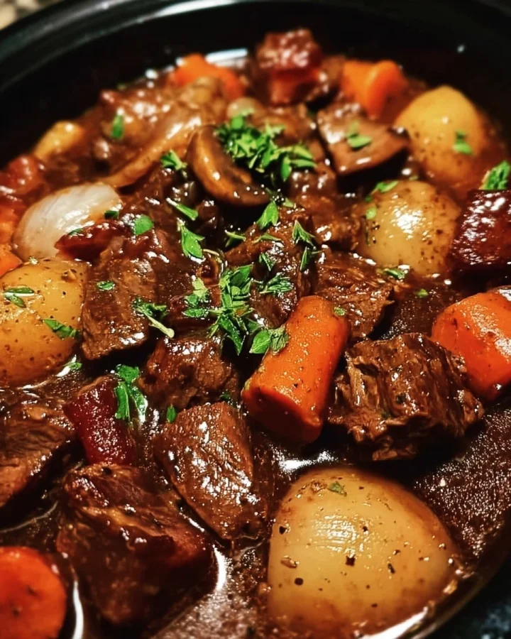Slow Cooker Beef Bourguignon: Secret Tender Tips