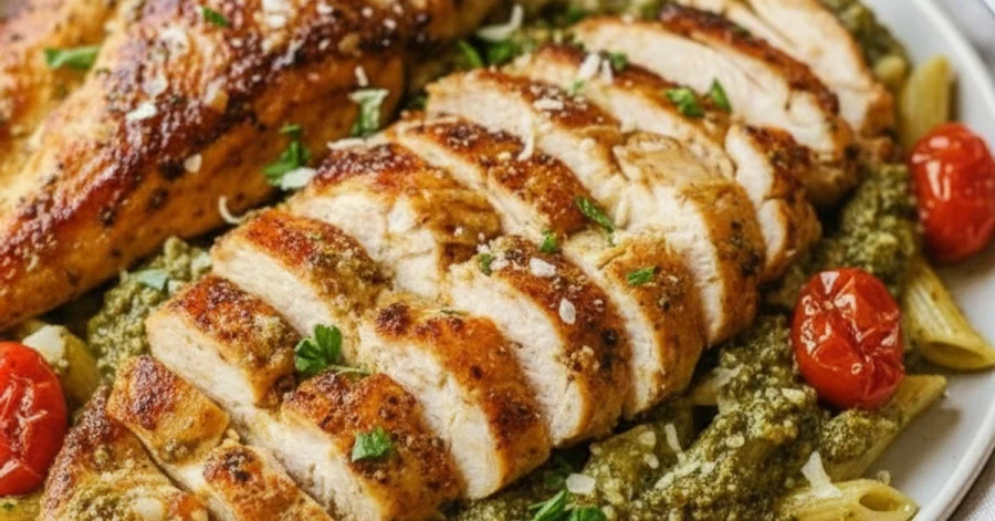 The Ultimate Creamy Pesto Chicken Recipe Your Family Will Love