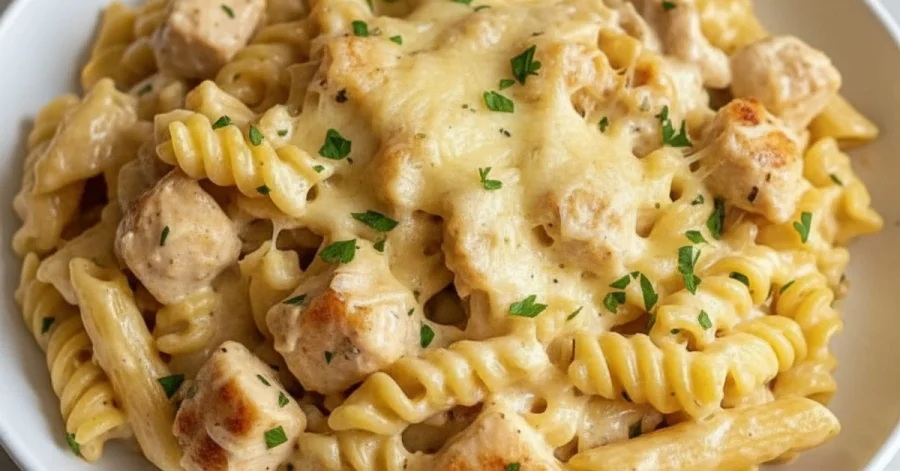 The Ultimate Easy Parmesan Chicken Pasta You'll Crave