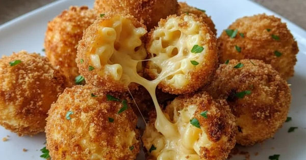 Air Fryer Fried Mac & Cheese Balls: Cheesecake Factory Copycat