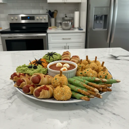 Halloween Party Food Appetizers: Crispy Sausage Mummies