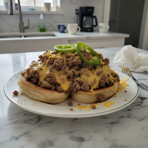 Philly Cheesesteak Sloppy Joes: A Weeknight Wonder