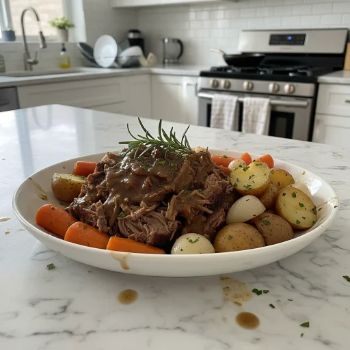 Tender Slow Cooker Pot Roast: A Sunday Tradition