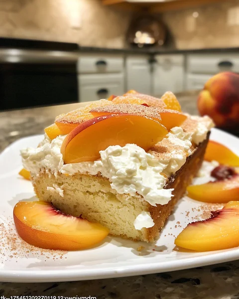 Delicious Peaches & Cream Cheese Loaf Recipe