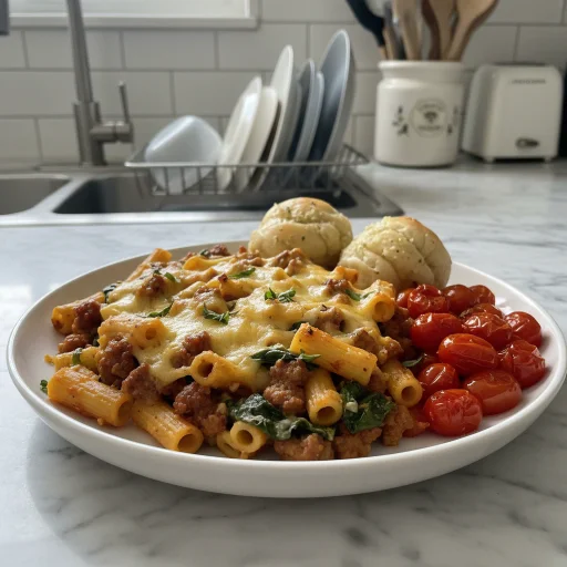 Quick Meal for Tired Nights: Zesty Sausage Pasta