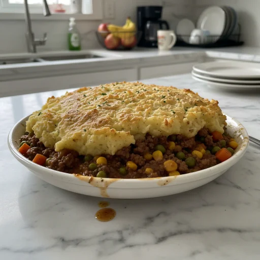 Hearty Shepherd's Pie Ground Beef Dinner