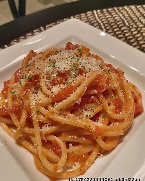 Easy Creamy Tomato Garlic Pasta