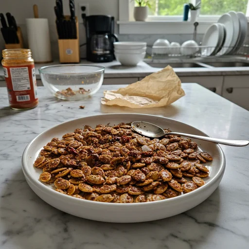 Spicy Baked Pumpkin Seeds: My Zesty Autumn Crunch