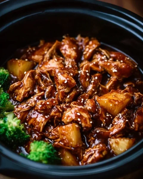 Dump and Go Crockpot Teriyaki Chicken: Easy Weeknights