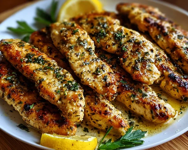 Healthy Greek Chicken Tenders: Juicy & Flavorful
