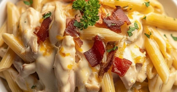 Irresistible Crack Chicken Penne: Your New Favorite Creamy Pasta