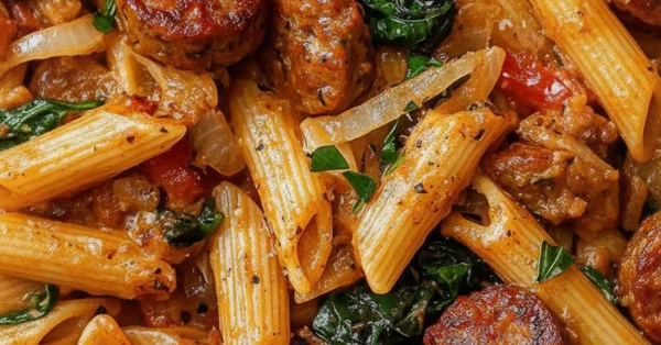 Irresistible Creamy Cajun Sausage Pasta (One Pot) for Weeknights