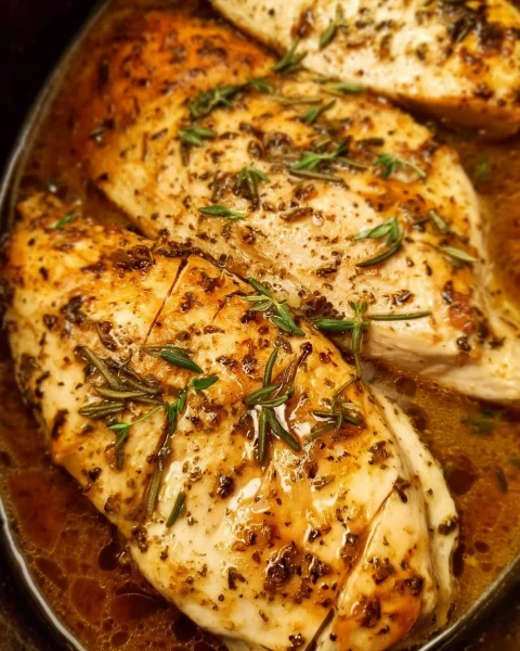 Slow Cooker Chicken Breasts: Easy & Tender