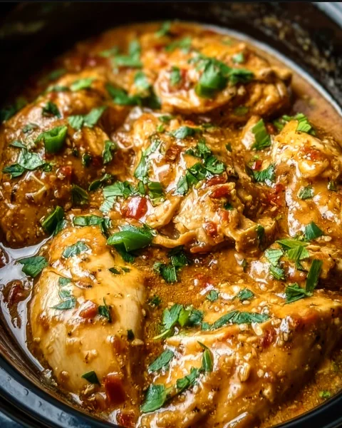 Thai Peanut Chicken Crockpot Recipe