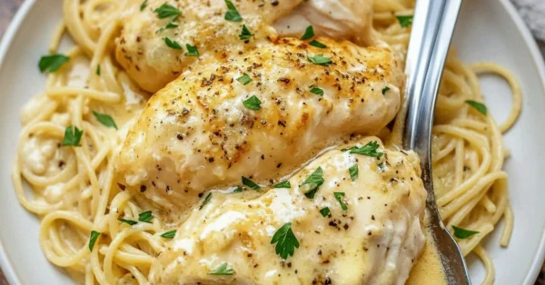 The Easiest, Most Tender Crock Pot Angel Chicken You'll Ever Make