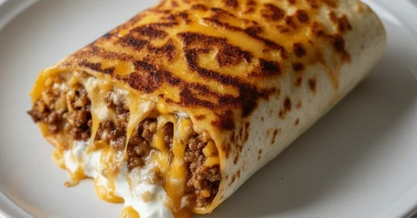 The Ultimate Easy Grilled Cheese Burrito Copycat Recipe