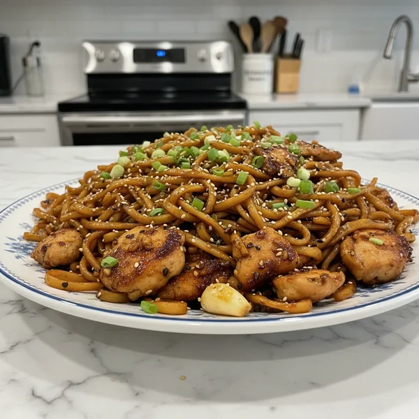 The Ultimate Sticky Garlic Chicken Noodles: Your New Weeknight Favorite